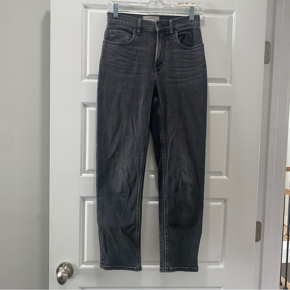 Everlane High Rise Straight Jeans